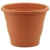 B&M Ascot Round Terra 47.5cm -Outdoor Garden Store 278270 278271 278272 278274 ascot round planter terra 30cm 35cm 40cm 47cm