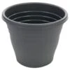 B&M Ascot Round Planter 40cm - Black -Outdoor Garden Store 278283 ascot round planter black 40cm