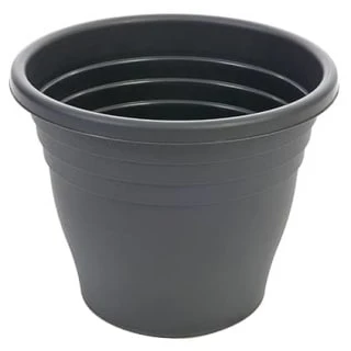 B&M Ascot Round Planter Black 47.5cm 3 B&M Ascot Round Planter Black 47.5cm