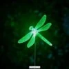 B&M Colour Changing Solar Stake Light - Dragonfly -Outdoor Garden Store 286951 colour changing stake solar light dragonfly 2