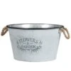 B&M Extra Large Bucket Planter -Outdoor Garden Store 319020 Galvanised XL Bucket