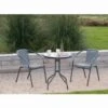 B&M Sorrento Rattan Effect Bistro Set 3pc -Outdoor Garden Store 331140 sorrento rattan effect bistro set 3pc1