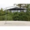Deluxe Hanging Parasol 3m - Black 2 Deluxe Hanging Parasol 3m - Black -Outdoor Garden Store 331163 3m parasol