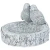B&M Stone Effect Bird Bath -Outdoor Garden Store 331452 stone effect bird bath 21