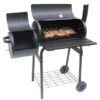 Alabama Steel Barrel Charcoal Smoker & BBQ -Outdoor Garden Store 331524 tennessee steel barrel charcoal smoker and bbq