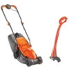 Flymo Chevron 32 Lawnmower + Mini Trim -Outdoor Garden Store 333442 flymo mower and trim