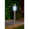 B&M Sicily XL Solar Post Lights 3pk -Outdoor Garden Store 341969 sicily 3pk xl post lights white1