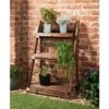 Burntwood 3 Tier Garden Shelf -Outdoor Garden Store 342012 burntwood 3 tier shelving1
