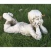 B&M Lying Down Boy Garden Statue -Outdoor Garden Store 342125 lying down boy statue