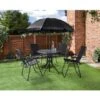 Milano Patio Set 6pc -Outdoor Garden Store 342168 milano basic 6pc patio set1