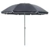 B&M Dakota Parasol 1.8m - Grey 2 B&M Dakota Parasol 1.8m - Grey -Outdoor Garden Store 342342 grey parasol1