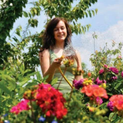 B&M Hozelock Quick Connect Nose Nozzle & Hose Connector 2pk -Outdoor Garden Store 344425 hozelock hose nozzle and waterstop connector