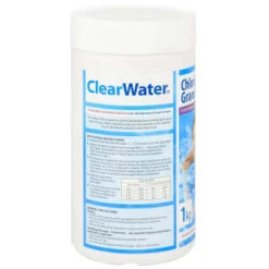 ClearWater Chlorine Granules 1kg -Outdoor Garden Store 353363 clearwater 1kg chlorine granules 4