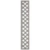 Framed Diamond Trellis - Grey -Outdoor Garden Store 353719 framed trellis 180x30cm