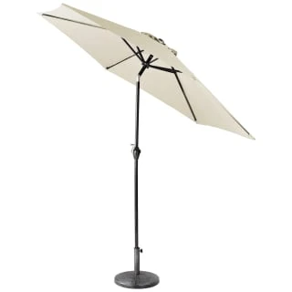 Crank Handle Parasol 2.7m - Cream 4 Crank Handle Parasol 2.7m - Cream - Image 2