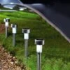 Eveready Mini Solar Lighting Posts 8pk - Colour Changing -Outdoor Garden Store 366414 eveready mini solar lights posts 10pk white