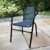 Stacking Bistro Chair - Vancouver -Outdoor Garden Store 366692 stacking chair vancouver black