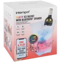 Intempo Party Ice Bucket Bluetooth Speaker -Outdoor Garden Store 368378 intempo party ice bucket with bluetooth speaker 3