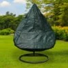 B&M Hanging Egg Chair Cover -Outdoor Garden Store 373562 al fresco living hanging egg chair cover 2