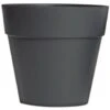 B&M Soho Pot Planter - Charcoal 38cm -Outdoor Garden Store 378389 385058 381595 soho planter charcoal 38cm 28cm 17cm 5 1