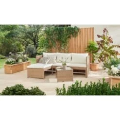 Valencia Reversible Rattan Effect Corner Sofa Set -Outdoor Garden Store 379293 379442 valencia reversible rattan effect corner sofa set 2