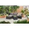 Bali Reversible Rattan Effect Corner Sofa Set -Outdoor Garden Store 379297 379461 bali reversible rattan corner set 2