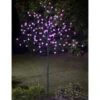Solar Powered Blossom Tree - Pink 128 LED 4ft -Outdoor Garden Store 379360 4ft solar powered blossom flower solar tree 128 led pink 2