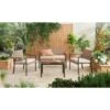 Valencia Sofa Set 4pc 2 Valencia Sofa Set 4pc -Outdoor Garden Store 379438 366629 valencia 4 piece sofa set