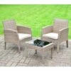 Valencia Armchair Bistro Set 3pc -Outdoor Garden Store 379440 valencia 3 piece armchair bistro set