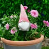 B&M Garden Gonk Plant Pot Stick - Pink -Outdoor Garden Store 379522 garden gonk pot sticks pink