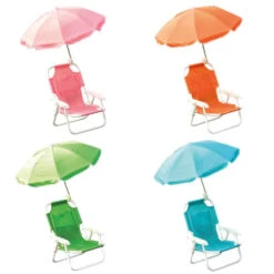 B&M Kids Parasol Chair - Orange -Outdoor Garden Store 379678 kids parasol chair group