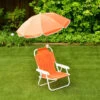 B&M Kids Parasol Chair - Orange -Outdoor Garden Store 379678 kids parasol chair orange1