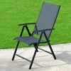 Nevada Premium 7 Position Folding Chair -Outdoor Garden Store 379728 premium nevada 7 position folding chair
