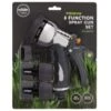 B&M Rolson Premium 8-Function Spray Gun Set With Connectors -Outdoor Garden Store 379896 rolsons premium 8 function spray gun set