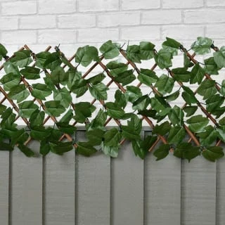 Expanding Artificial Ivy Leaf Trellis 180 X 30cm 4 Expanding Artificial Ivy Leaf Trellis 180 X 30cm - Image 2