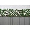 Expanding Artificial Rose & Leaf Trellis 180 X 30cm 2 Expanding Artificial Rose & Leaf Trellis 180 X 30cm -Outdoor Garden Store 379970 expanding leaf trellis with roses 180x30cm 2