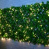Bloom Solar Powered Expanding Artificial Leaf Trellis 200 X 100cm -Outdoor Garden Store 379978 expanding leafy trellis 100 leds 2x1m 2
