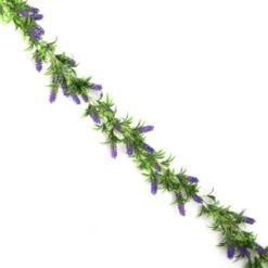 B&M Artificial Lavender Garland 180cm 8 B&M Artificial Lavender Garland 180cm -Outdoor Garden Store 379985 180cm artificial lavender garland
