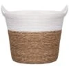 B&M Natural Planter Basket With Handles 1 B&M Natural Planter Basket With Handles -Outdoor Garden Store 380056 natural planter basket with handles and plastic liner