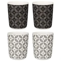 B&M Urban Print Picnic Tumblers 4pk
