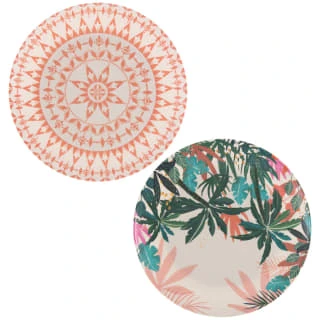 B&M Bloom Print Plate - Orange 4 B&M Bloom Print Plate - Orange - Image 2