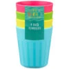 B&M Little Safari Picnic Tumblers 4pk -Outdoor Garden Store 381383 kids 4pk colour cups