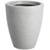 B&M Small Amesbury Planter - Stone -Outdoor Garden Store 381630 small amesbury stone planter