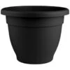 Extra Large Bell Pot Planter 55cm - Black -Outdoor Garden Store 383574 55cm xl bell pot planter black