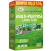 Doff Multi-Purpose Lawn Seed 500g -Outdoor Garden Store 384258 doff easy start multi purpose lawn seed 500g