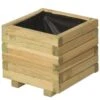 Astmoor Square Planter 30 X 30 X 27cm -Outdoor Garden Store 385866 astmoor square planter 5