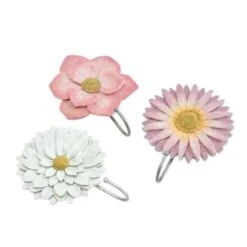 B&M Flower Wall Hook - Cream -Outdoor Garden Store 392759 flower wall hook lilac