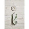 B&M Flower Wall Hook - Cream -Outdoor Garden Store 392759 flower wall hook white1