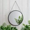 B&M Urban Eden Mirror With Chain -Outdoor Garden Store 392888 urban eden mirror with chain1
