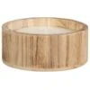 Natural Wood Bowl Candle -Outdoor Garden Store 392893 urban eden scrented candle with citronella wood bowl